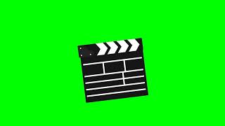 Clapperboard  Green Screen Effect [upl. by Anawed]