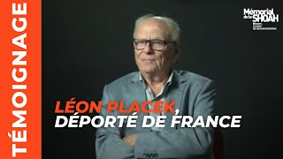 Léon Placek déporté de France au camp de BergenBelsen [upl. by Notak]