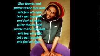 Bob Marley  One Love Lyrics on Screen HD 1080pHQ Sound with Pictures [upl. by Mctyre]