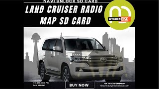 Land Cruiser LC200 Navigation unlocking map sd card shipping to Uganda By fedex today SEPT202412 [upl. by Naryt633]