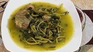 Verdolagas con Costillas de Puerco en salsa verde [upl. by Llevaj]