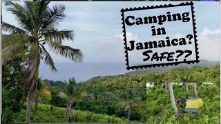 We camped on our land in Jamaica Are we crazy jamaica camping [upl. by Ludovico]