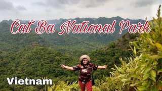 Cát Bà National Park Halong Bay  Vietnam  Malayalam Travel vlog [upl. by Maurise]