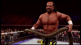 Jake quotThe Snakequot Roberts vs Sycho Sid  WWF Primetime Wrestling  WWE2K24 [upl. by Stedmann]