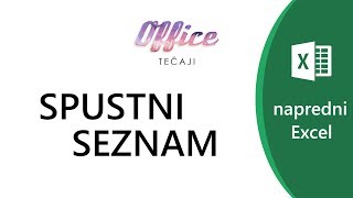 Excel za napredne 3  Spustni seznam [upl. by Ssepmet513]