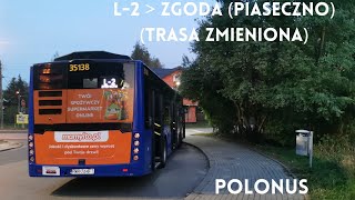 Isuzu Citiport 12 35138 Polonus  linia L2 [upl. by Anema]