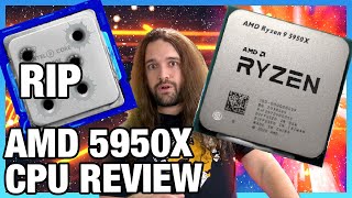 RIP Intel AMD Ryzen 9 5950X CPU Review amp Benchmarks Workstation Gaming Overclocking [upl. by Yartnod15]