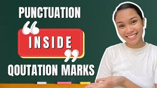 How To Correctly Use Punctuation Within Quotation Marks [upl. by Block958]