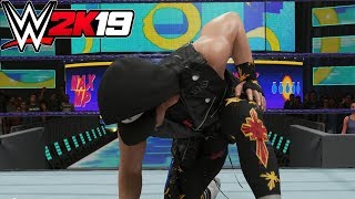 WWE 2K19  TJP Entrance Signature Finisher [upl. by Llenrac676]