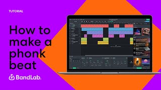 How to make an Phonk beat using BandLabs free web Mix Editor BandLab Tutorial [upl. by Ayamat851]