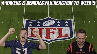 A Bengals amp Ravens Fan Reaction to NFL Week 5 [upl. by Cathi]