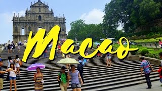 MACAU TRAVEL GUIDE  Things To Do In Macao On A Day Trip from Hong Kong [upl. by Madelaine941]