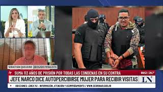 Jefe narco dice autopercibirse mujer para poder recibir visitas de sus quotnoviosquot [upl. by Audly]