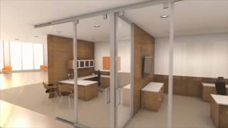 Movable Interior Office Walls  Full Height Portable Wall Partitions [upl. by Nnaeel221]