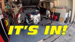 So much progress on the LS swapped RED Delorean [upl. by Yruj]