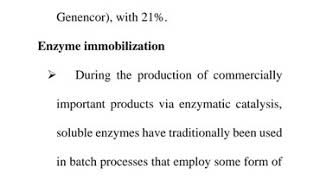 Biotechnological applications of enzymes Part 4 Bioorganic Chemistry MScFinal [upl. by Mittel]