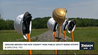 Ground broken for new county wide public safety radio system [upl. by Eiuqnom534]