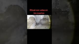 Así es el Cuarto con ritual de velas creepy miedo [upl. by Rust]