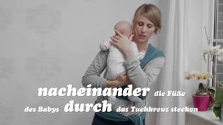 Baby 1x1 Das Baby im Tragetuch tragen [upl. by Lecia120]