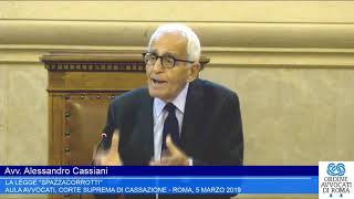 LA LEGGE quotSPAZZACORROTTIquot  In diretta dallAula Avvocati del COA Roma  05032019 [upl. by Stedt]