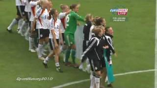 Deutschland  Südkorea 51 U20 Frauen FussballWM 2010 [upl. by Shae]