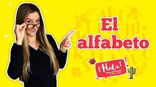 A B C El alfabeto en español  Alfabeto em espanhol [upl. by Osnofla]