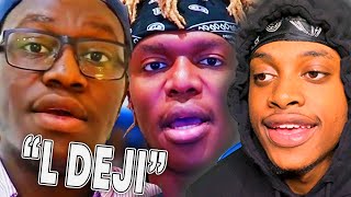 The KSI vs Deji Drama Everything Explained [upl. by Anilak]