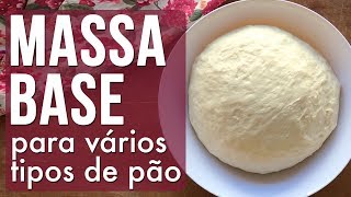 PÃO CASEIRO COM MASSA MULTIUSO  Especial Pães para Vender 2 [upl. by Niwhsa299]