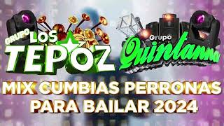 MIX Grupo Quintanna VS Grupo Los Tepoz  2024  Cumbia Sonidera  MIX CUMBIAS PERRONAS PARA BAILAR [upl. by Gaither]