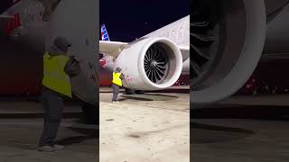 Night shift on the tarmac youtubeshorts night shift shorts reels viralvideo flight aeroplane [upl. by Tremayne47]