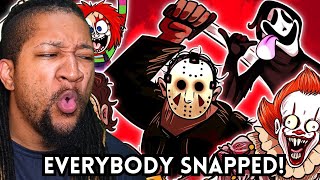 Freshy Kanal  SLASHER RAP CYPHER Ft EVERYBODY  Reaction [upl. by Strickler]