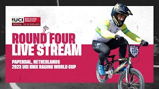 LIVE  Round Four  2023 UCI BMX Racing World Cup [upl. by Enymzaj318]