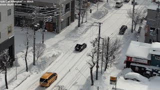 Snowfall in Sapporo lofi radio 12 hours  March 2 2024 [upl. by Ennail436]