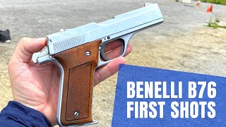 Benelli B76 First Shots [upl. by Okoy]