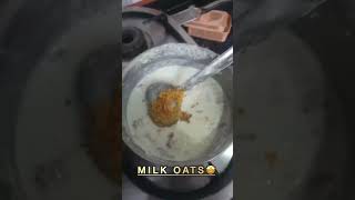 milk oats for weight loss recipe healthyfood motivation protein food halth nutritionhack [upl. by Thilde]