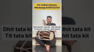 Kaharwa taal laggi  best laggi of dholak  how to play laggi on dholak  by abhay bhawsar dholak [upl. by Konstanze66]