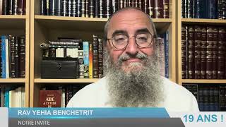 RAV YEHIA BENCHETRIT sur les SOLDATS DISRAEL Israel en Guerre  Voir description [upl. by Kimon]