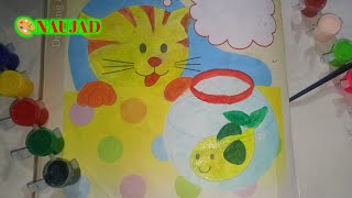 Billi Kaise Banaye  How To Draw Cat  How To Draw Cat Art  Naujad Alam [upl. by Nnahteb]