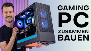 PC Zusammenbauen für Anfänger  ANLEITUNG amp TUTORIAL für AMD amp Intel [upl. by Layod]