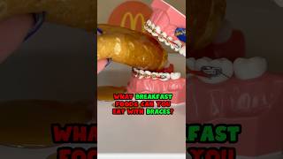 5 BREAKFAST foods you CAN eat with BRACES ON braces breakfast asmrfood [upl. by Auhsuoj]