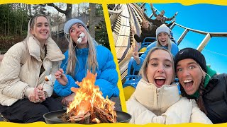 Sleepover PARTY in DUINRELL🤩  VLOG [upl. by Foulk151]