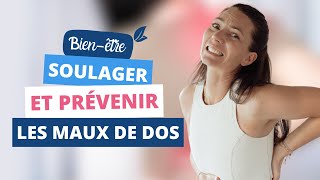 Exercices pour diminuer le MAL DE DOS  comment soulager les maux de dos [upl. by Mcgannon]