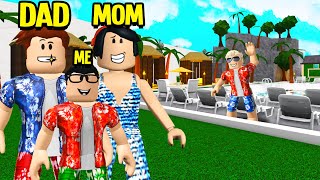 This Resort Was For FAMILIES Only What They Did To ME Was EVIL Roblox Bloxburg [upl. by Alexine12]