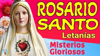 SANTO ROSARIO de hoy miercoles 31 de enero MISTERIOS GLORIOSOS con letanías🌹Rosario la Virgen María [upl. by Roseline]