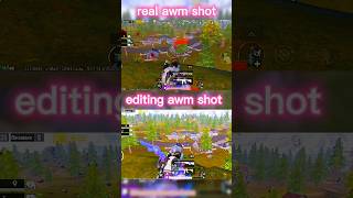 awm real ur editing shot bgmi pubgmobile pubg music gaming [upl. by Dloniger]