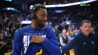 Andrew Wiggins PostGame Interview  Charlotte Hornets vs Golden State Warriors [upl. by Loren454]