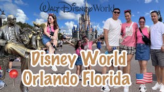 Travel Vlog — Disney World Orlando Florida 🇺🇸 [upl. by Auvil]