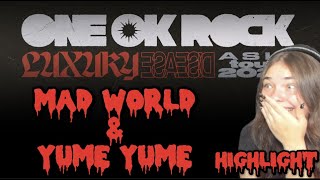 ONE OK ROCK 2023 MAD WORLD amp YUME YUME HIGHLIGHT REACTION FULL VER ON MY PATREON [upl. by Assilaj]