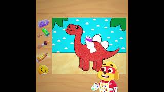 Kiddopia  Learning App for Kids  Coloring Pad EN SV01 [upl. by Aicatan408]