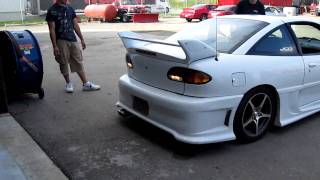 Cav2Envy Intercooled Turbod 22L Ecotec Dyno Run [upl. by Erihppas728]